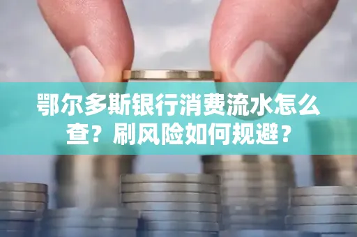 鄂尔多斯银行消费流水怎么查?刷风险如何规避? 鄂尔多斯银行消费流水怎么查?刷风险如何规避?