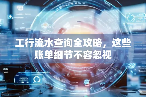 工行流水查询全攻略,这些账单细节不容忽视