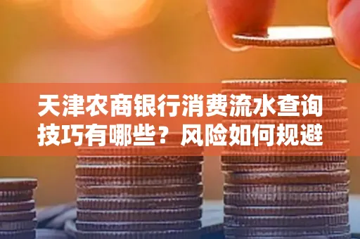 天津农商银行消费流水查询技巧有哪些?风险如何规避?
