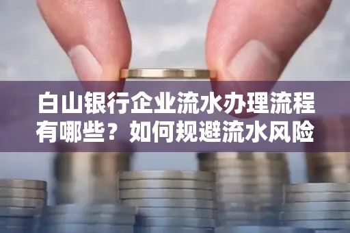 白山银行企业流水办理流程有哪些？如何规避流水风险？