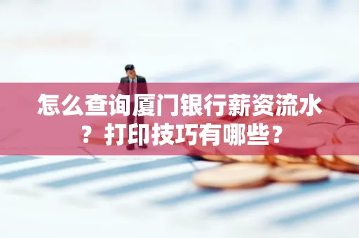 怎么查询厦门银行薪资流水？打印技巧有哪些？