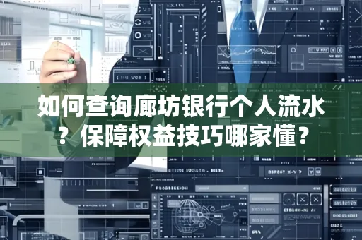 如何查询廊坊银行个人流水？保障权益技巧哪家懂？