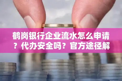 鹤岗银行企业流水怎么申请？代办安全吗？官方途径解析